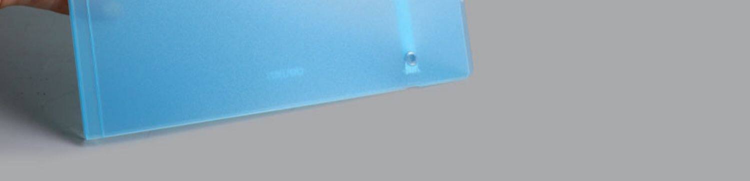 Папка для бумаг 得力a3试卷夹小学生多层文件夹收纳卷子整理神器高中生夹放试卷的夹子资料少女心文具考卷分类资料册透明板夹 Deli