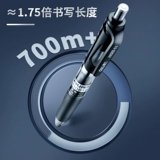 Ручка-роллер для школьников, черная пуля для офиса, шариковая ручка, 0.5мм