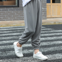 Boys summer net eye speed dried pants summer tide cool middle childrens casual sweatpants children mosquito anti-mosquito pants