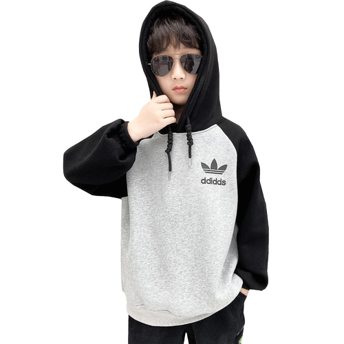 Tide, детская базовая приятная телу толстовка для мальчиков, осенняя, коллекция 2022, свободный крой, в западном стиле