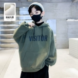 Детский комплект для мальчиков, пуховик, зимняя демисезонная утепленная толстовка, подходит для подростков