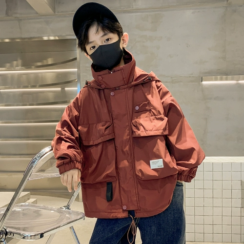 Детская весенняя летняя одежда, осенняя куртка для мальчиков, коллекция 2023, подходит для подростков