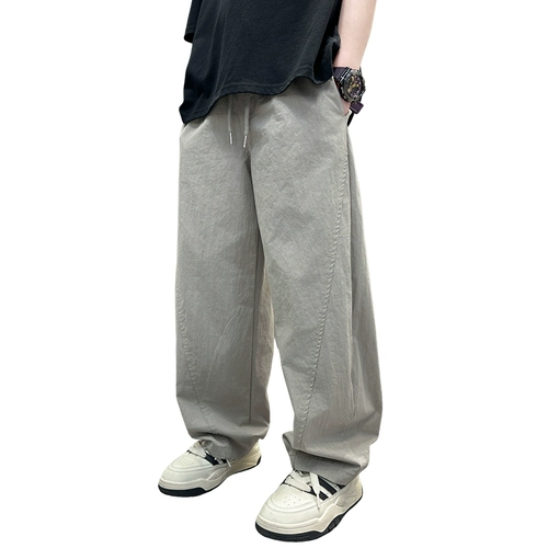 Летние тонкие штаны для мальчиков, летнее средство от комаров, шелковая быстросохнущая летняя одежда, подходит для подростков