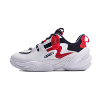 AND1 mens shoes 2021 spring new trend casual shoes men comfortable thick bottom high sneakers