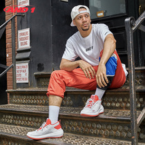 AND1 male short T trash talk series street basketball sports short sleeve T-shirt Sports Leisure