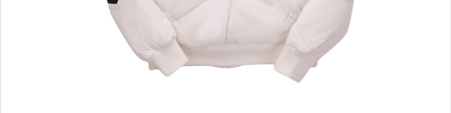Áo khoác lông xuồng dành cho nữ của AND1 Áo khoác lông ngắn nữ AEJ8551 - Thể thao xuống áo khoác áo phao nữ