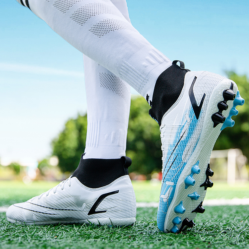 C Ronaldo MDS assassin 14 children's football shoes men's broken nails TF women's ag long nails students small plum training shoes