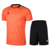 Kelme karme mặc đồ thể thao phù hợp với quần áo thể thao nam chạy nhanh quần short ngắn tay mùa hè quần áo thoáng khí - Thể thao sau bộ thể thao nữ mùa đông adidas Thể thao sau