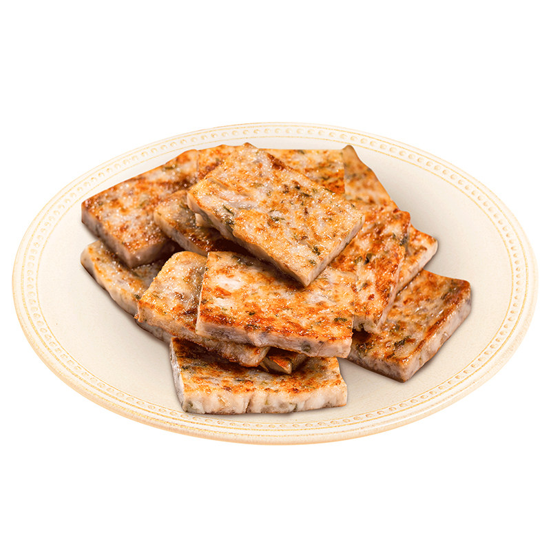 Fujian Taro Cake Semi-Finished Product, Popular Snack, Internet-Famous Taro Cake, Fuzhou Specialty, Wo Wei Triangular Cake, Breakfast Food