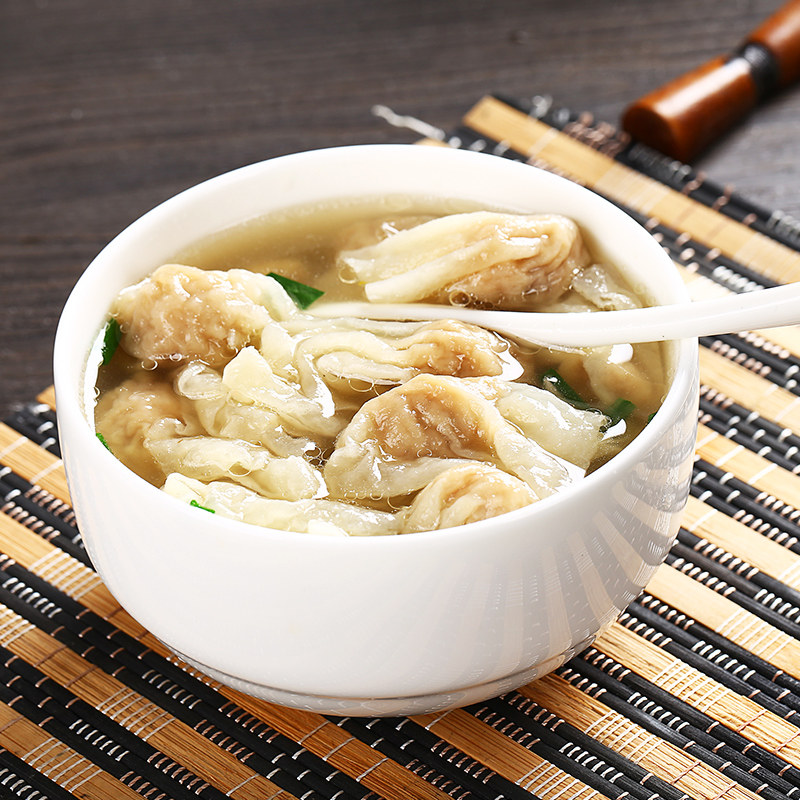 Fuzhou Handmade Meat Dumplings Specialty 500g Bag Fujian Style Taiping Yarn Dumplings Frozen Instant Snack Street Food Pure