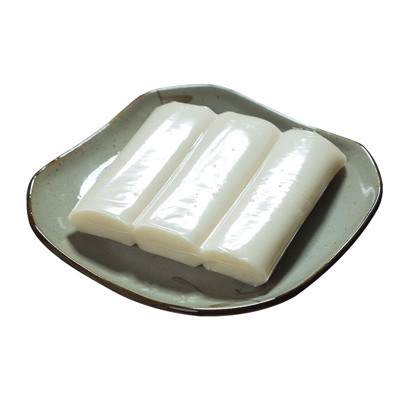 Minzhen Rice Cake Handmade White Cake 2.5kg Fujian Specialty Vacuum Packed Water-Milled White Cake Strips Hot Pot Side Dish Rice Cake Strips