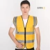 Áo phản quang cưỡi công trường xây dựng vệ sinh xe máy lưới thoáng khí xây dựng quần áo phản quang áo vest an toàn tùy chỉnh áo phản quang bảo hộ 