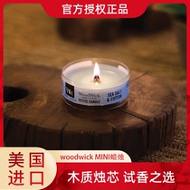 American WoodWick aroma MINI candle fragrance incense bedroom household indoor boys and girls light incense trumpet