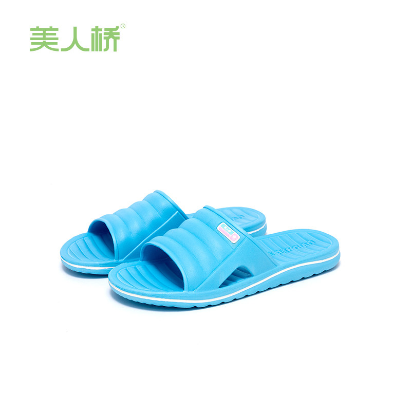 Beauty Bridge Slippers Female EVA Foam Lightweight Couple Mopping Indoor Floor Men's Room Anti-Slip One