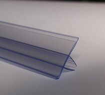 Supermarket shelves thickened price card strip Store pharmacy Plastic logo plate price list Resin baffle thin strip block