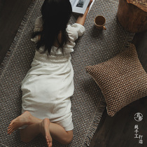 Room Carpet Bedrooms Nordic Ins Personality Bedside Blanket Net Red Co-Bedcan Be Able To Sit Full Bunk Bed Mi