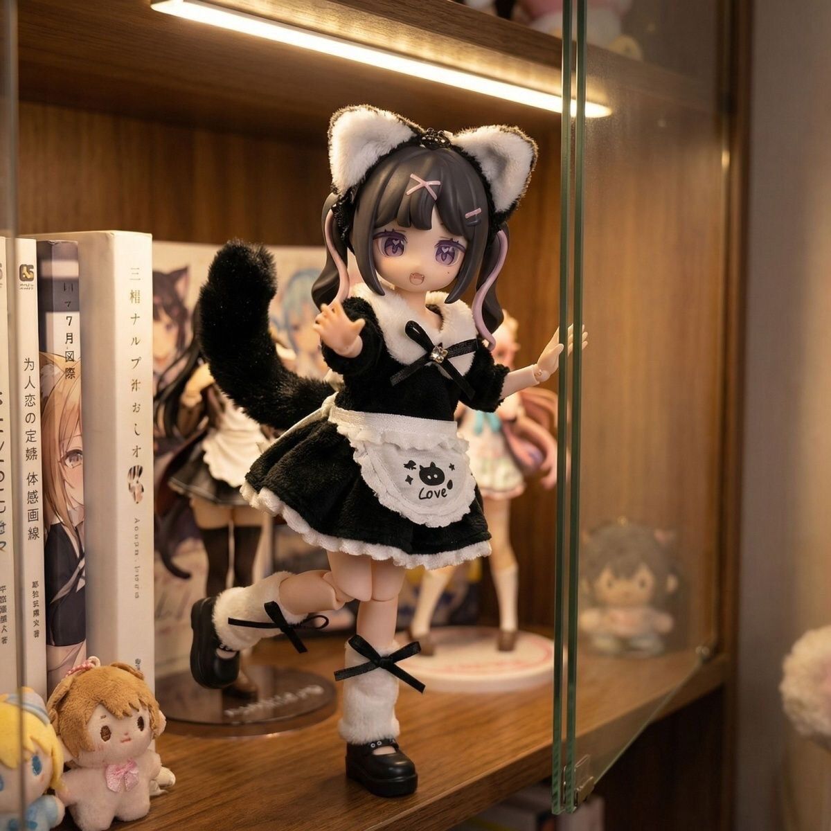 8分bjd12分娃衣11-17厘米潘妮邦倪兔阿巳体ymy可动偶女仆衣服