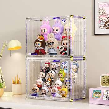 Labubu blind box storage display rack labubu