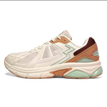 361 Degree Women's Shoes Sports Shoes Soft Elastic Breathable Dad Shoes 2024 Autumn New Fashion Retro Flowing Gold Culture Shoes