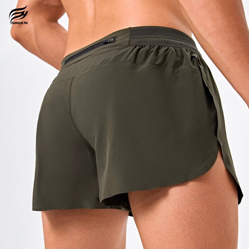 Lightweight Official Unisex Ultra-Light Racing Running Shorts Marathon Sports Pants Seamless with Taped Lining Fitness