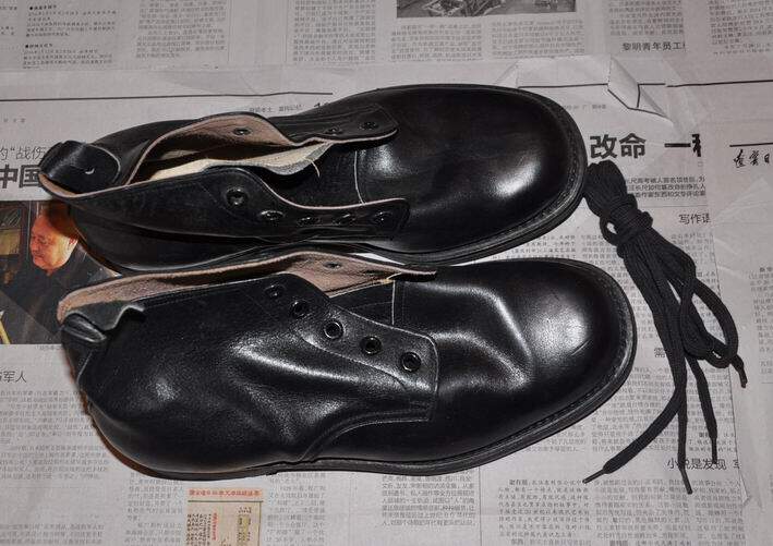 Brand new 3516 factory flower bottom 26 (42 yards) a pair of high waist leather shoes (87 years)