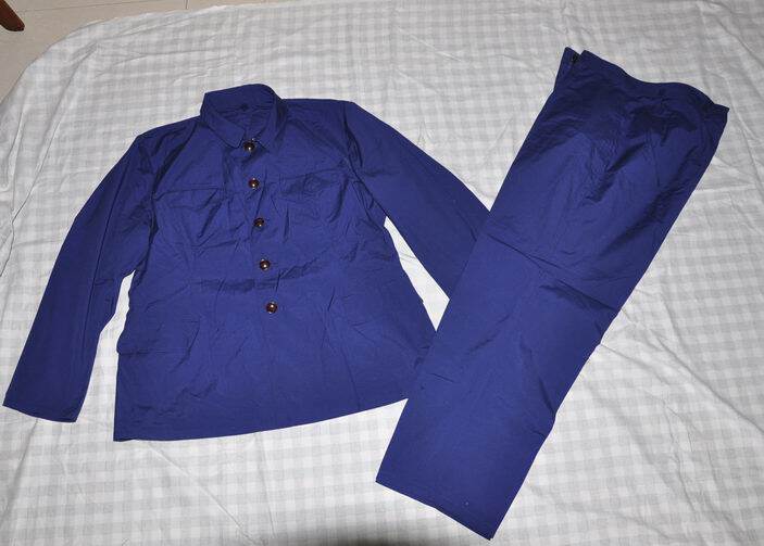 Soviet model brand-new original set of 74 navy wells pay 2 blue dailang military uniform set (3540 factory 82