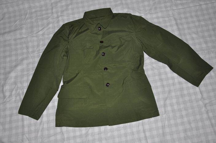 Soviet model brand new 66 well zheng3 dacron jacket (3508 factory 81 years of minjing stamp)