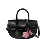 Портативная платиновая сумка для телефона, Гонконг, из натуральной кожи, осенняя, премиум класс