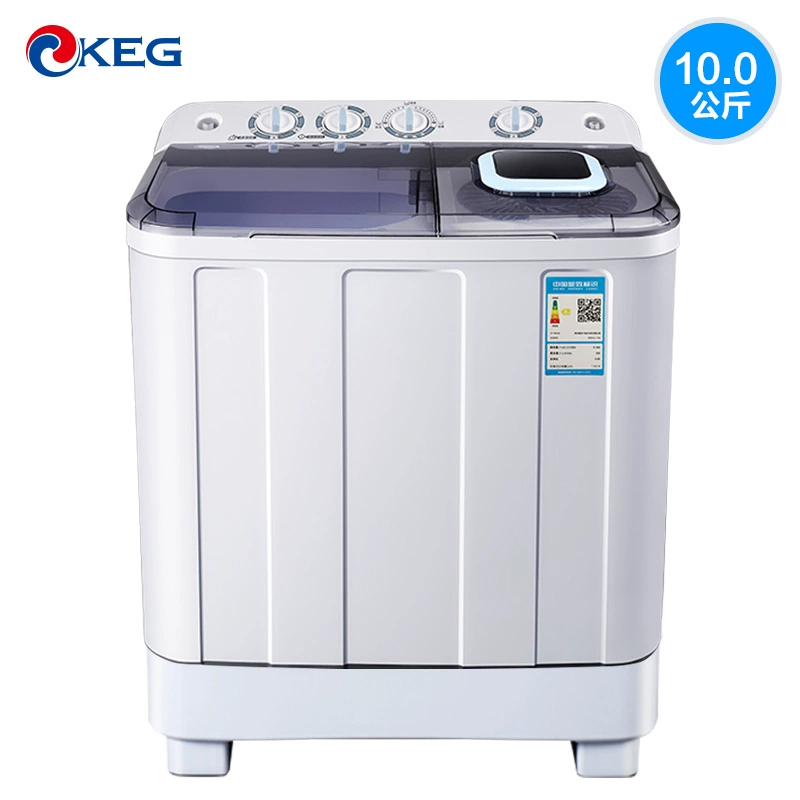 Máy giặt KEG / Hàn Quốc XPB100-D17866 công suất lớn 10kg Máy giặt bán tự động hai thùng đôi xi lanh nhỏ - May giặt