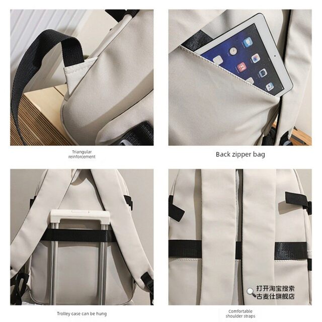 2026 New Travel Backpack Large Capacity Travel Bag Short Range Lightweight College Student Bag for Men