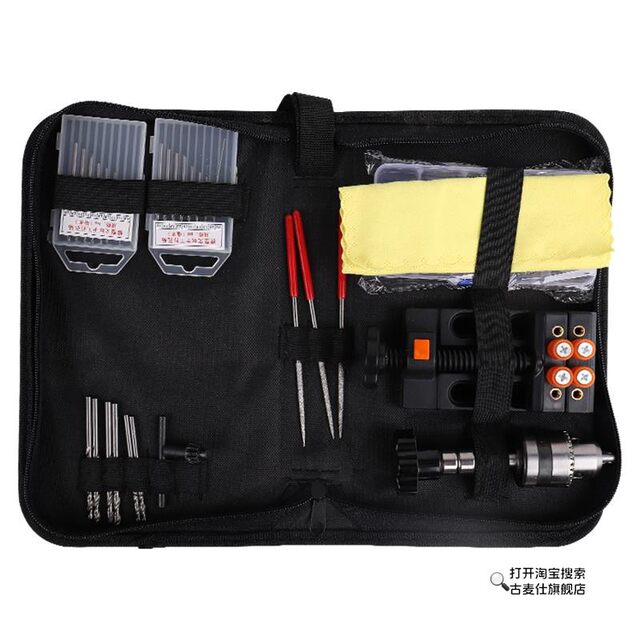 Hand twist drill, hand drill tool, hole drill, handheld toy hand drill, mini DIY metal screwdriver double head