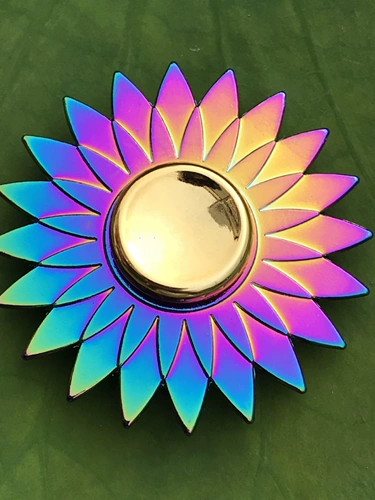 Крутящийся металлический волчок для пальца, игрушка, антистресс