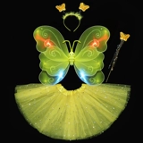 Детская девочка с крыльями бабочки, детский чудесный сказочный реквизит, костюмы ко Дню защиты детей, цветочная фея, принцесса, украшение на спину феи