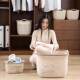 Storage basket Dirty clothes basket miscellaneous items sorting basket hand-held rectangular box clothes bathroom wall hang wardrobe fabric wear-resistant
