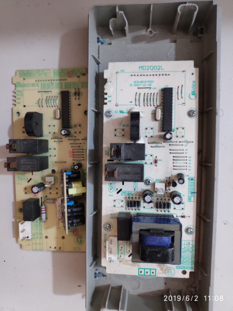Elex Microwave Computer Board EMS 2048X Circuit Board Control Main Board Accessories