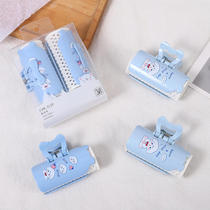 Curling clip hair tube fixed lazy air bangs eight-character hair roller fluffy styling soft cute little milk dog