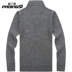 Áo len mùa đông 2018 mới áo len nam cổ lọ có khóa kéo với áo len len dày cổ cao - Áo len sweater nam Áo len