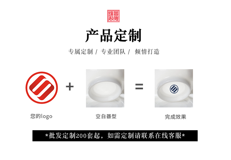 Jingdezhen flagship store only thin foetus small three tureen hand - made tea sets kunfu tea tureen tea cup home