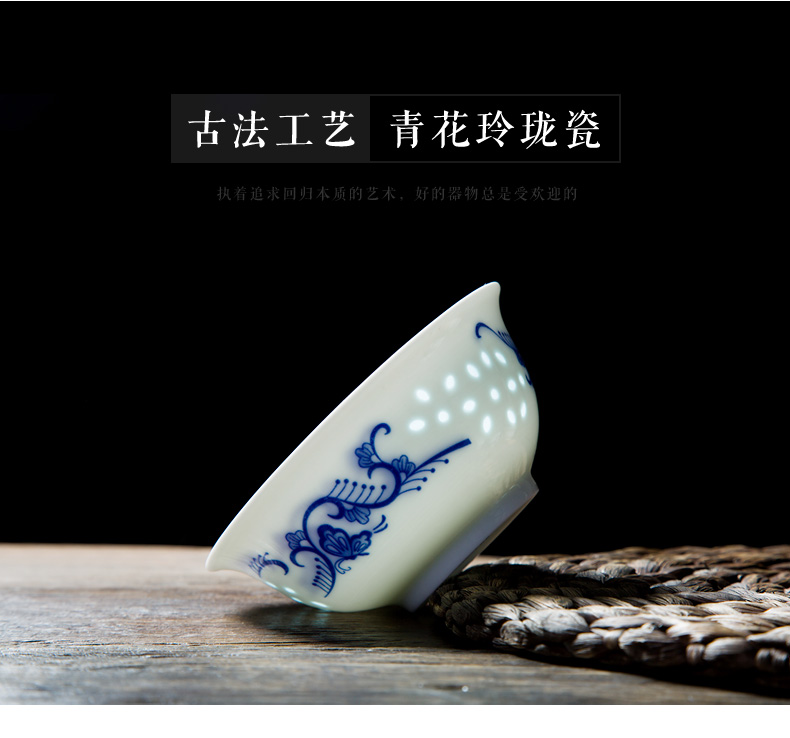 Jingdezhen flagship store of blue and white porcelain bowls white porcelain tableware Chinese bowl fish dish soup pot collocation bulk, individual freedom