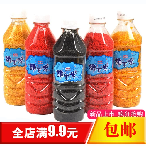 西部风 Рыболовная приманка Vitami, красный и желтый рис, дробленый рис, черное просо, рыболовная приманка 1-го поколения, приманка Vitami, 260 г