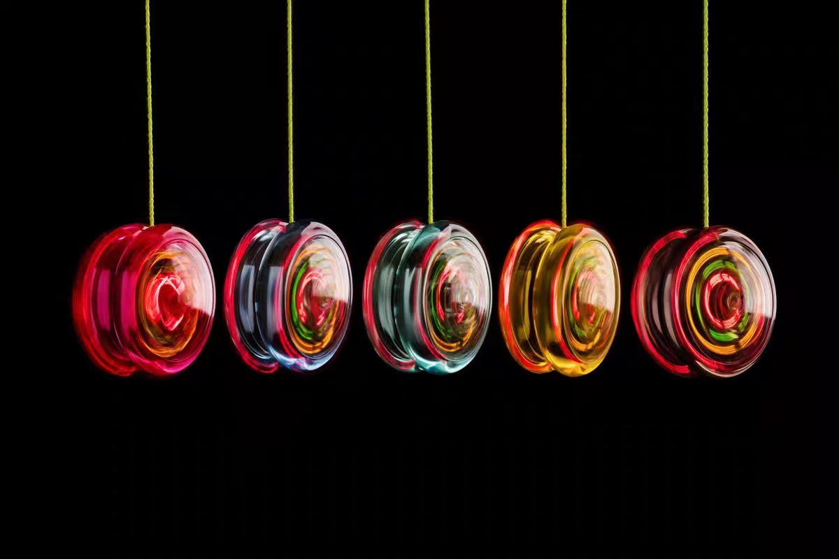 ゴーストハンド 2a ヨーヨー 子供用 光る スリープヨーヨー 初心者向け ベーシック 回転ヨーヨー ボール おもちゃ