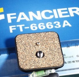 Weifeng 6663A Fast loading plate WF6663A tripod camera Quick Unloading Plate holder plate spare quick loading plate