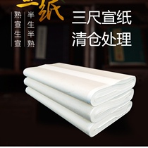 Xuan Paper Wholesale 100 Three-foot Xuan Xuan Paper Calligraphy Special Paper Works Paper