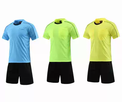 2020 football match referee uniform men and women professional competition referee Jersey Football referee set special equipment