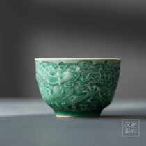Again left See right Japanese Home Handmade Large Number of Ceramics High-end Masters Cup Single Cup Tea Cup Tea Cup
