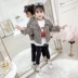 Áo khoác dạ nữ mùa thu 2019 phiên bản mới của Hàn Quốc mùa xuân và áo sơ mi mùa thu nước ngoài trong chiếc áo khoác bé trai thời trang - Áo khoác áo khoác trẻ em nữ 10 tuổi Áo khoác