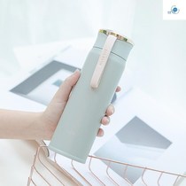 Net red thermos ins Harajuku style womens water cup Portable creative elegant girl cup Japanese fresh cup