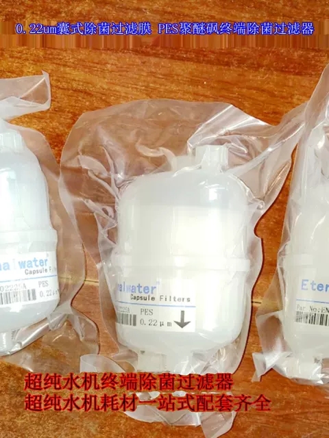 Laboratory PES Sack Filter Cooling Water Buffer liquid Culture Ultrapure Water Machine Pre-Filtration Bacteria 2 Mouth-Taobao