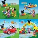 Disney Mickey phim hoạt hình trẻ em bọt sàn mat thảm sàn ghép hình trèo lên thảm khâu bò - Thảm sàn