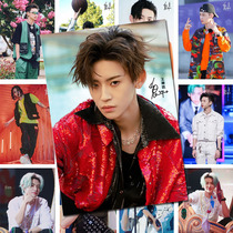 Ghost Wang Lin Kai Poster Wall Paper 2022 New Stars Single single Write True Pen Signature Bedroom Dormitory Wallpaper